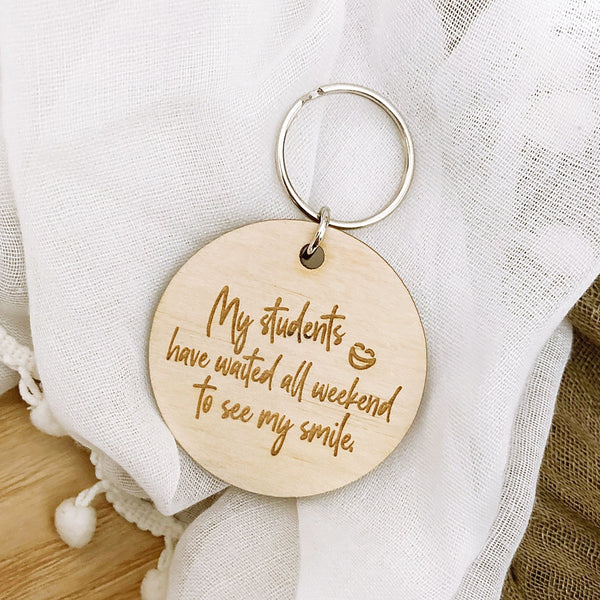 Teacher's Choice Keychains - ShartrueseTeacher Gift