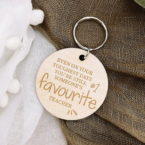 Teacher's Choice Keychains - ShartrueseTeacher Gift