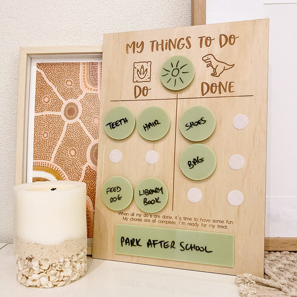 Things to do Board - A Shartruese Original - ShartrueseThings to do Board