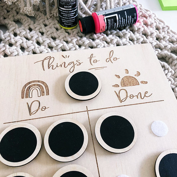 Things to do Board - A Shartruese Original - ShartrueseThings to do Board