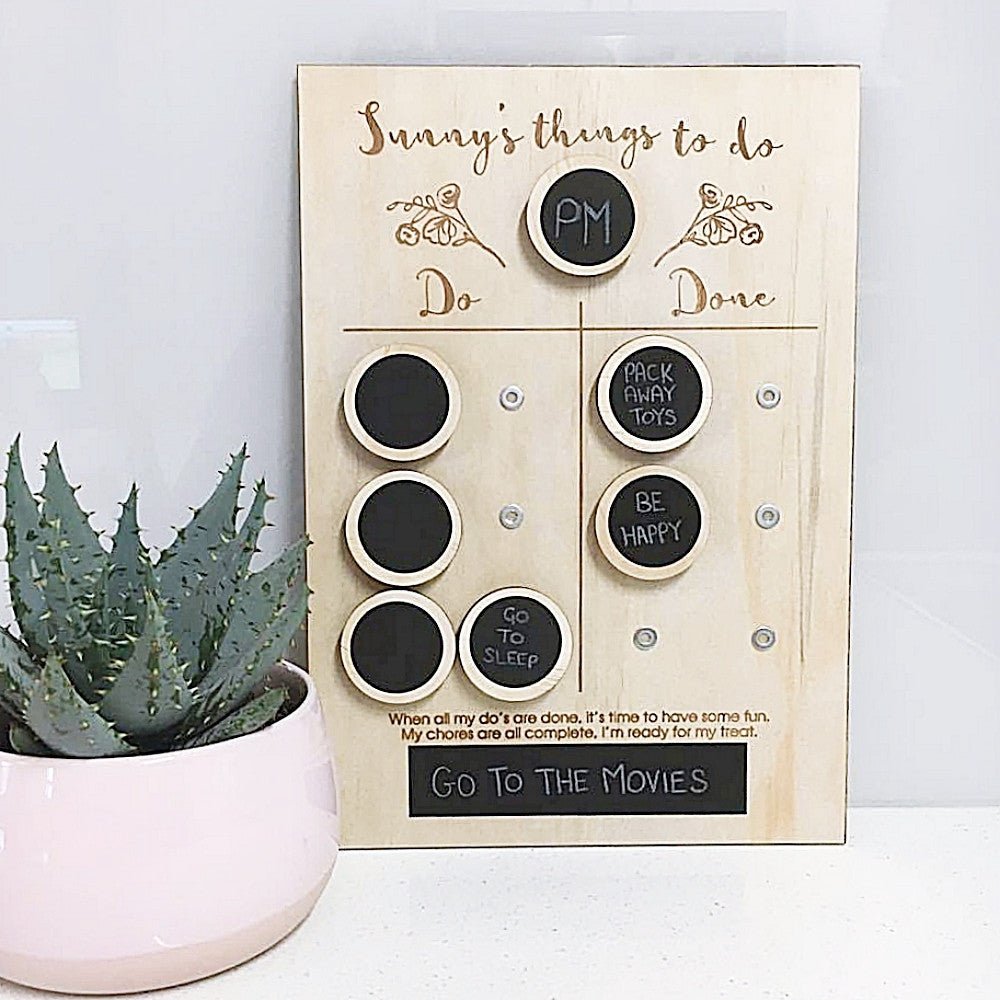 Things to do Board - A Shartruese Original - ShartrueseThings to do Board