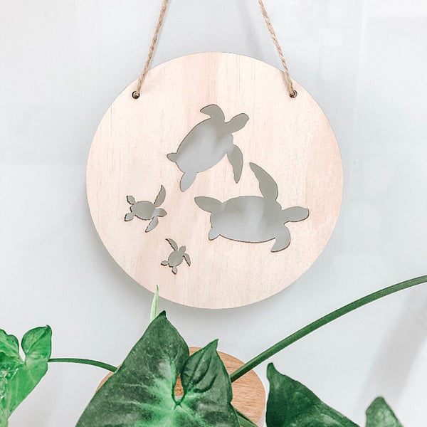 Turtle Tribe Plaque - ShartrueseHome Decor