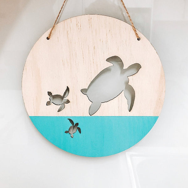 Turtle Tribe Plaque - ShartrueseHome Decor