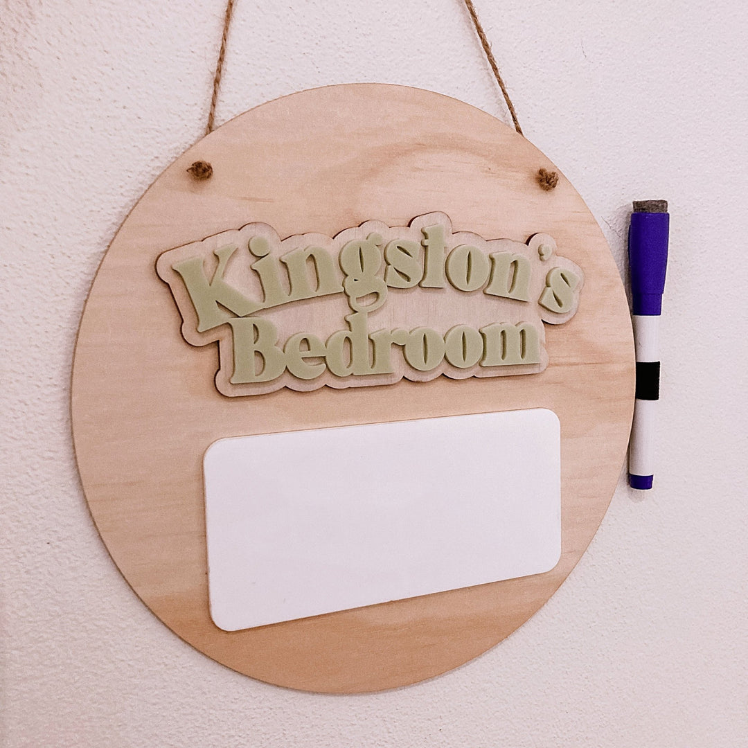 Tween Bedroom Sign - ShartrueseParty decor; Happy Birthday; Wall Decor; Wall Plaque; Nursery Decor, Kids Room, Wooden Decor