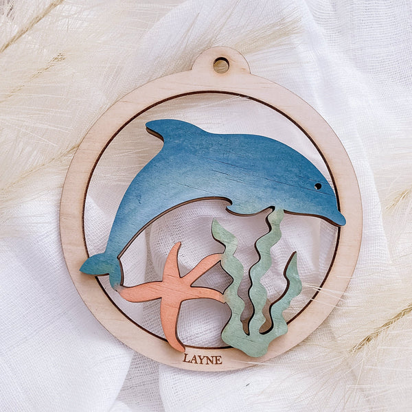 Under the Sea Christmas Bauble - ShartrueseChristmas Ornament