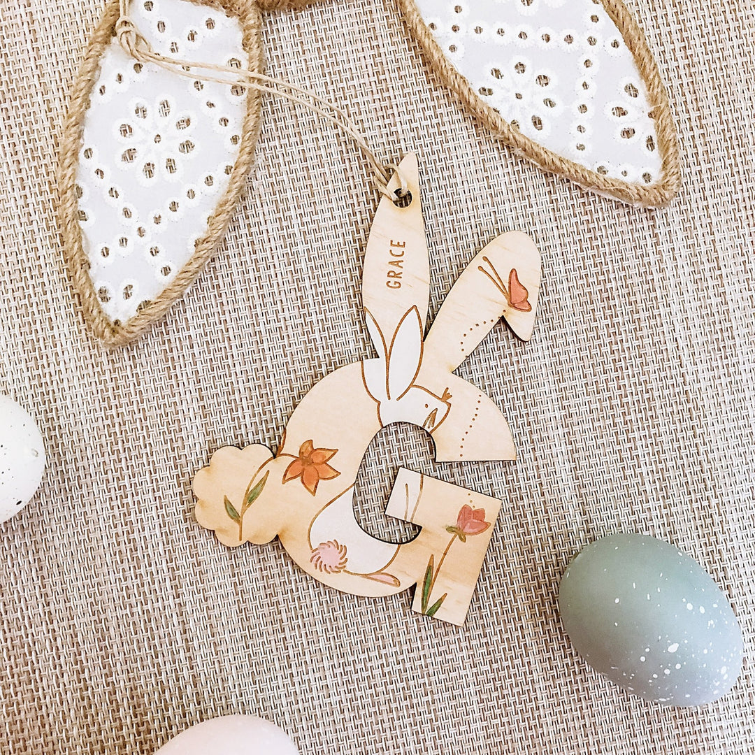 Whimsical Bunny Tags - ShartrueseEaster Keepsake