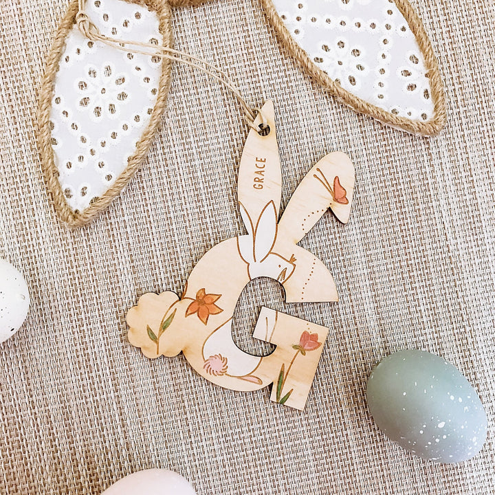 Whimsical Bunny Tags - ShartrueseEaster Keepsake