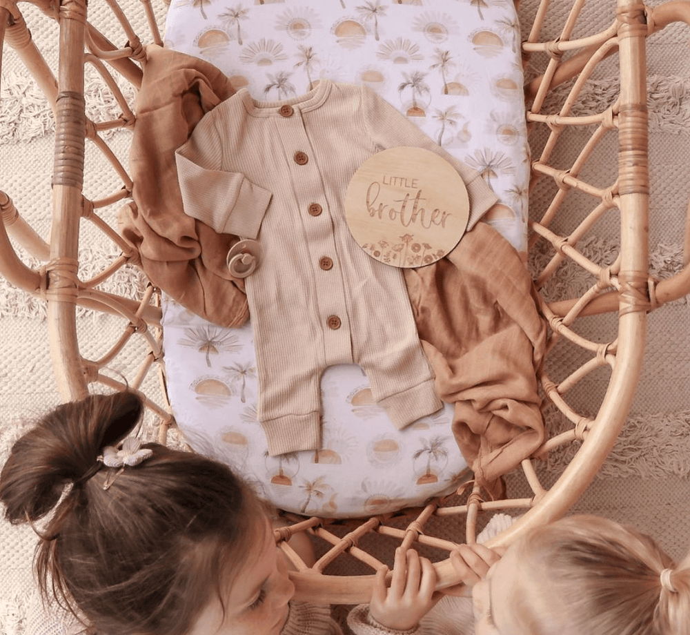 Wildflower Announcement Plaques - ShartruesePregnancy Announcement