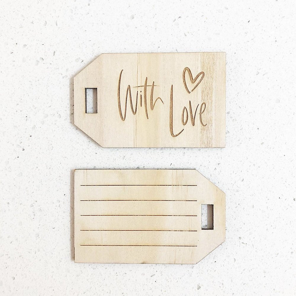 With Love Gift Tags - ShartrueseGift Tags