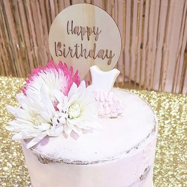 Word Cake Toppers - ShartrueseCake Topper