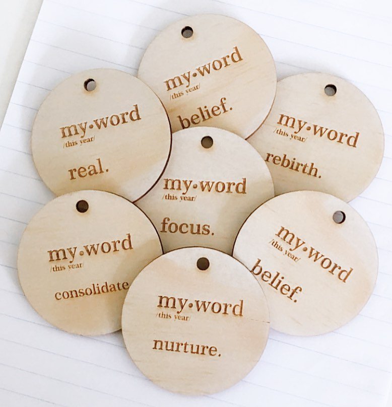 Word Collection - ShartrueseWord Plaque